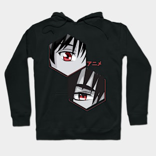 olho anime 2 Hoodie